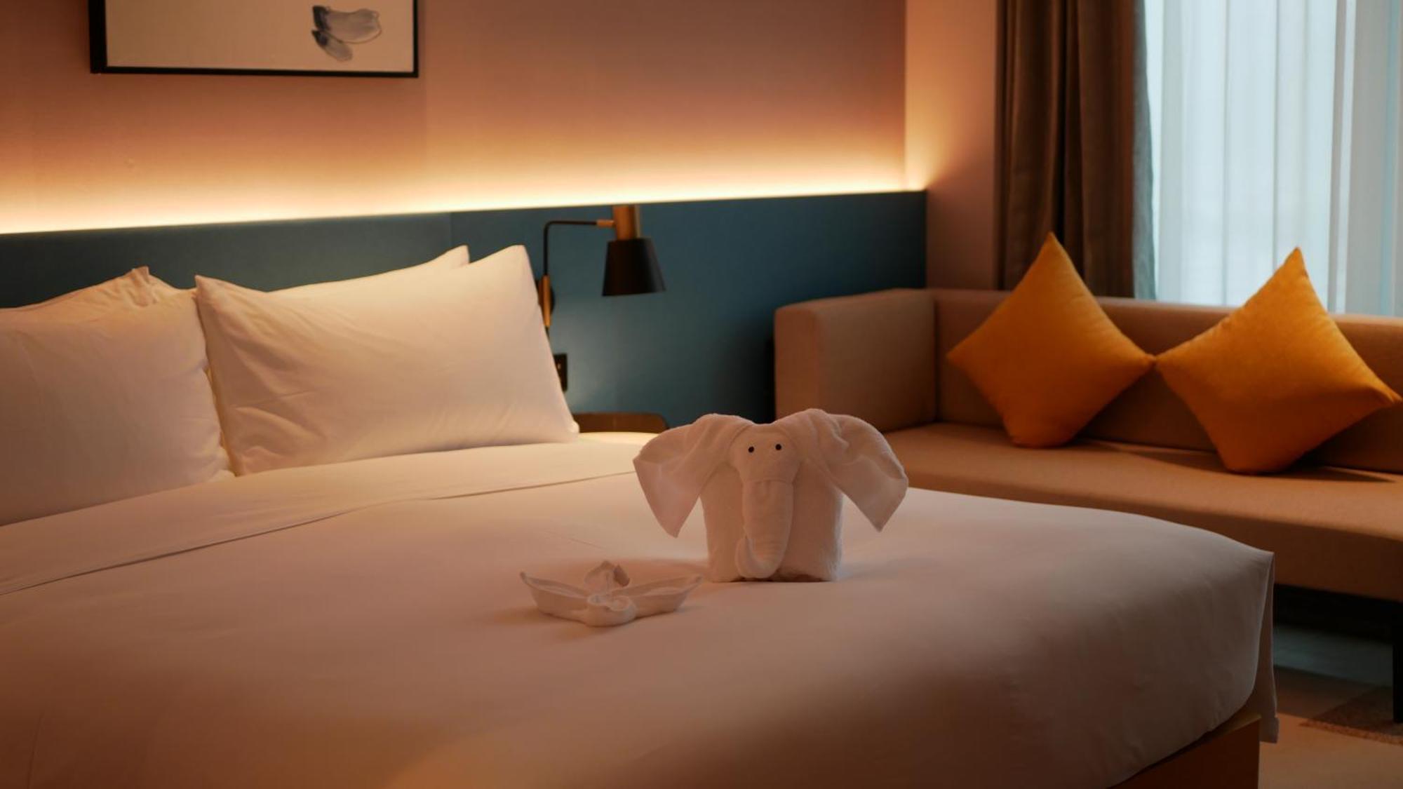 Hilton Garden Inn Shenzhen Airport,Enjoy 24-Hour One Way Free Delivery From Hotel To Shenzhen Baoan Airport On The Hour Bagian luar foto